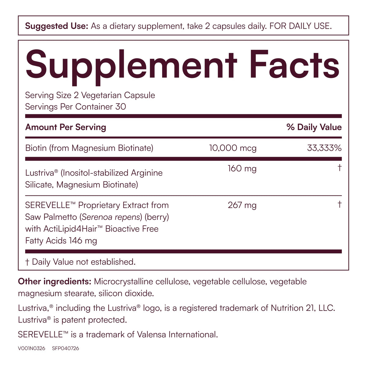 MyBiotin ProClinical Growth Bioavailable Biotin for Thicker - Purity Products Official Imagery - 3
