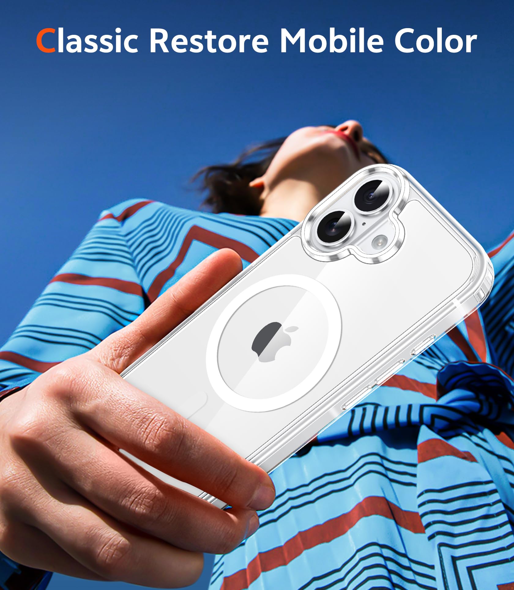 FNTCASE for iPhone 16 Phone Case Compatible with Magsafe Clear Phonecase - FNTCASE Official Product View 7