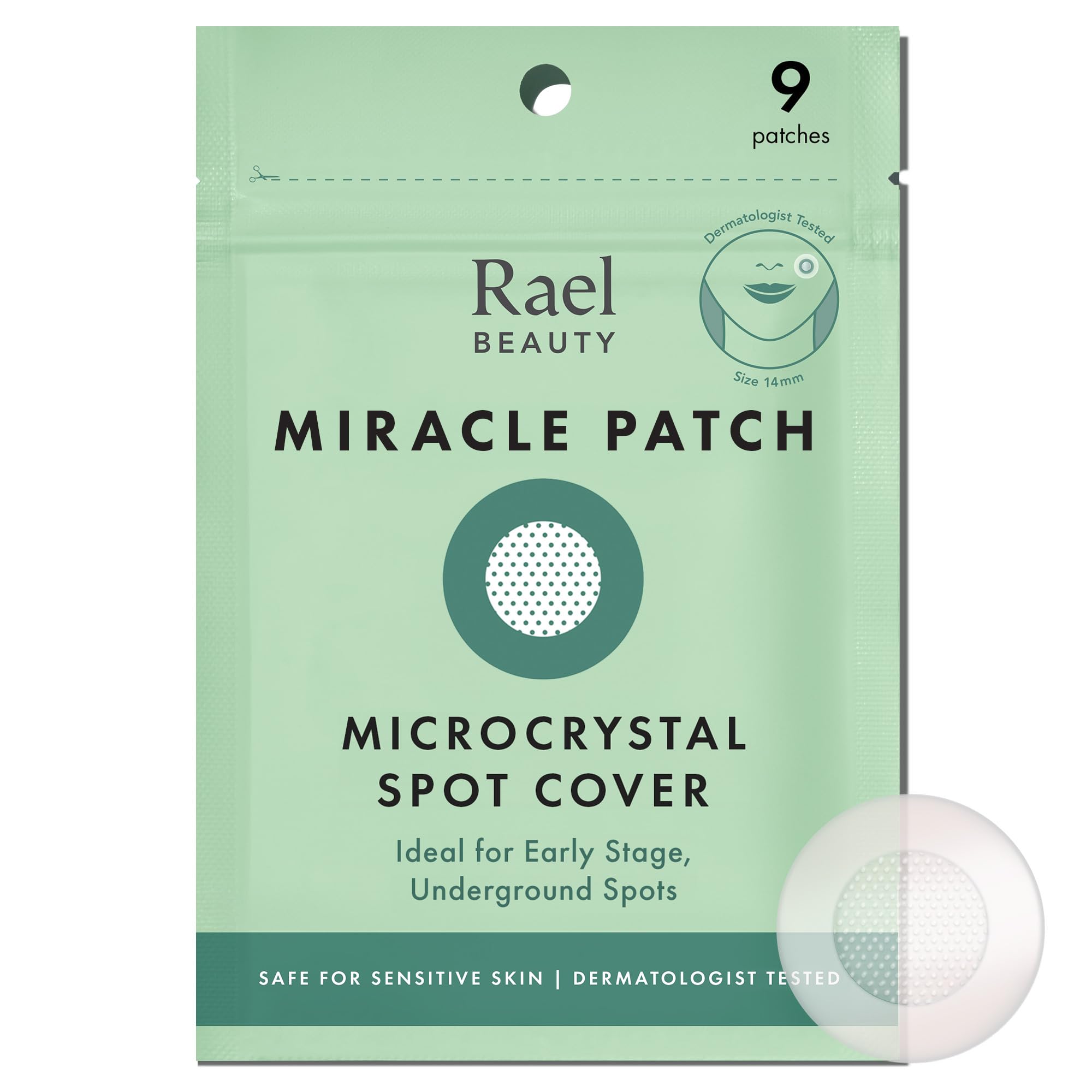 Rael Miracle Spot Control Cover Hydrocolloid Strips Pimple - Rael