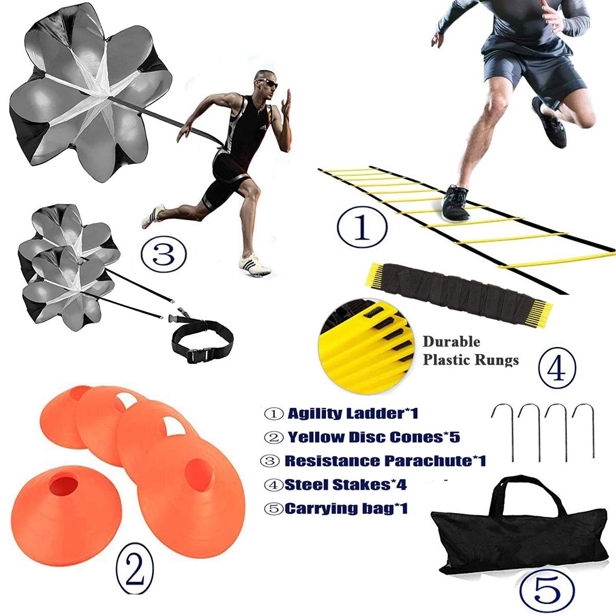 Agility Ladder Speed Training Soccer Agility Speed Training - XINXIANG Official Imagery - 3