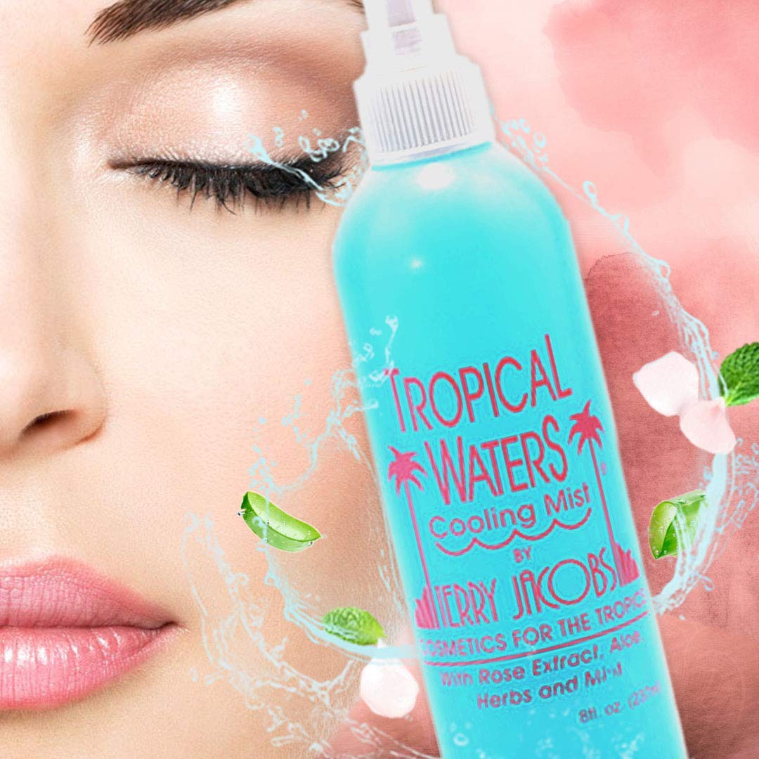 Terry Jacobs Tropical Waters Rose Water Makeup Setting Spray - Terry Jacobs Cosmetics for the Tropics