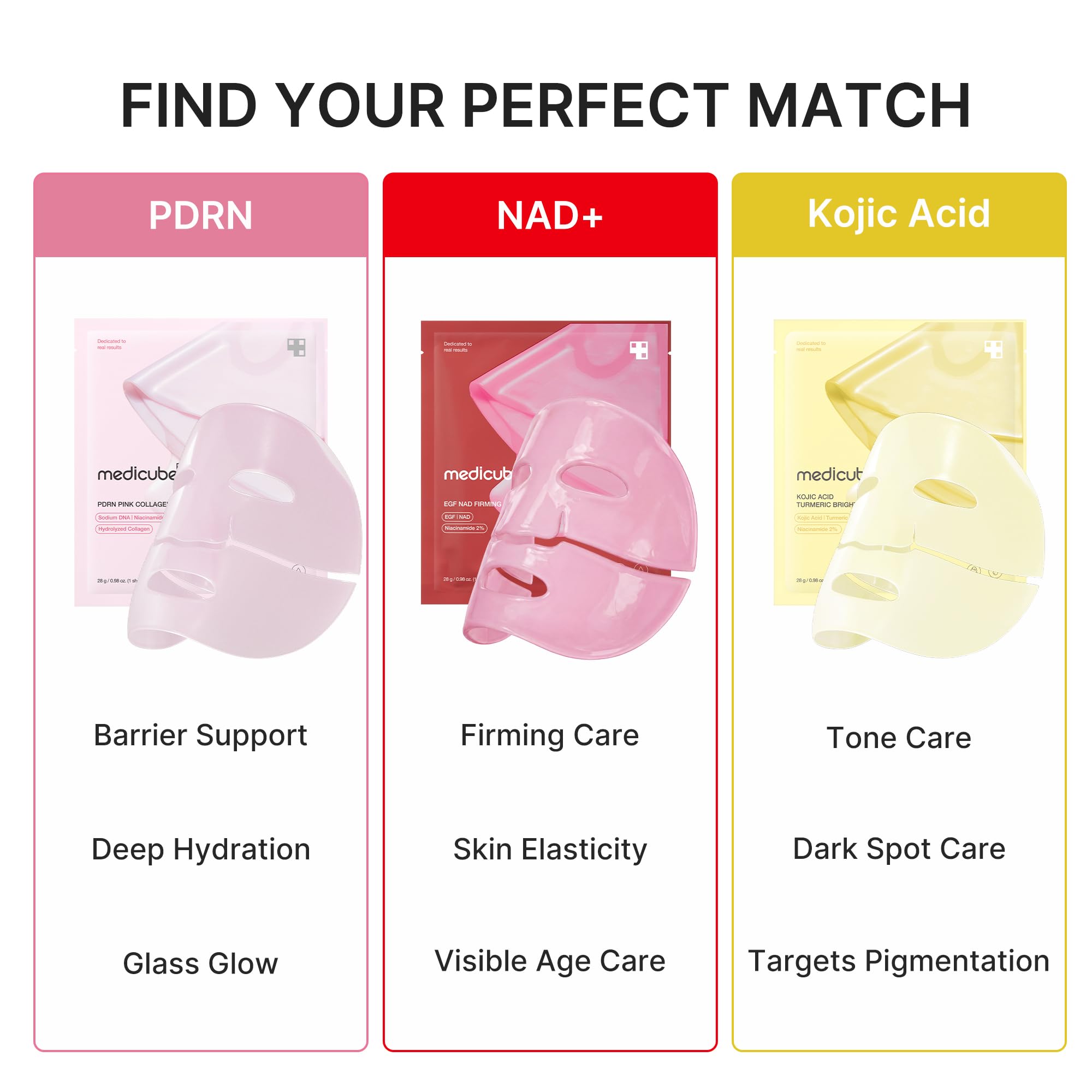 medicube Jelly Gel Mask with Firming NAD EGF - medicube