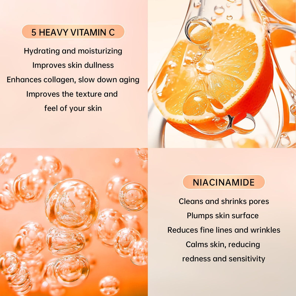 Vitamin C Skin Care Set for Women - KIUORET Official Imagery - 4