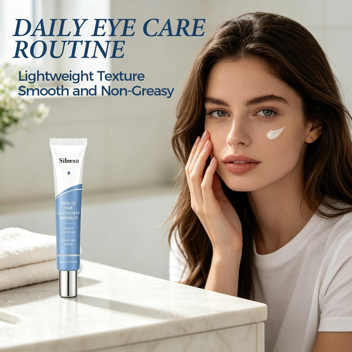 Instant Firming Eye Serum Visibly Reduces Bags Dark Circles - Silnexo Official Imagery - 8