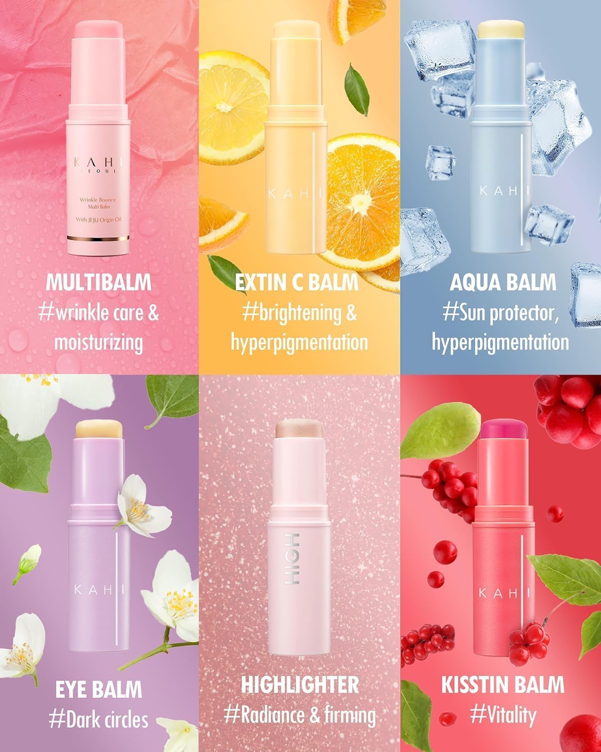 KAHI BALM SERIES - Multi Balm Stick - KAHI Official Product View 9