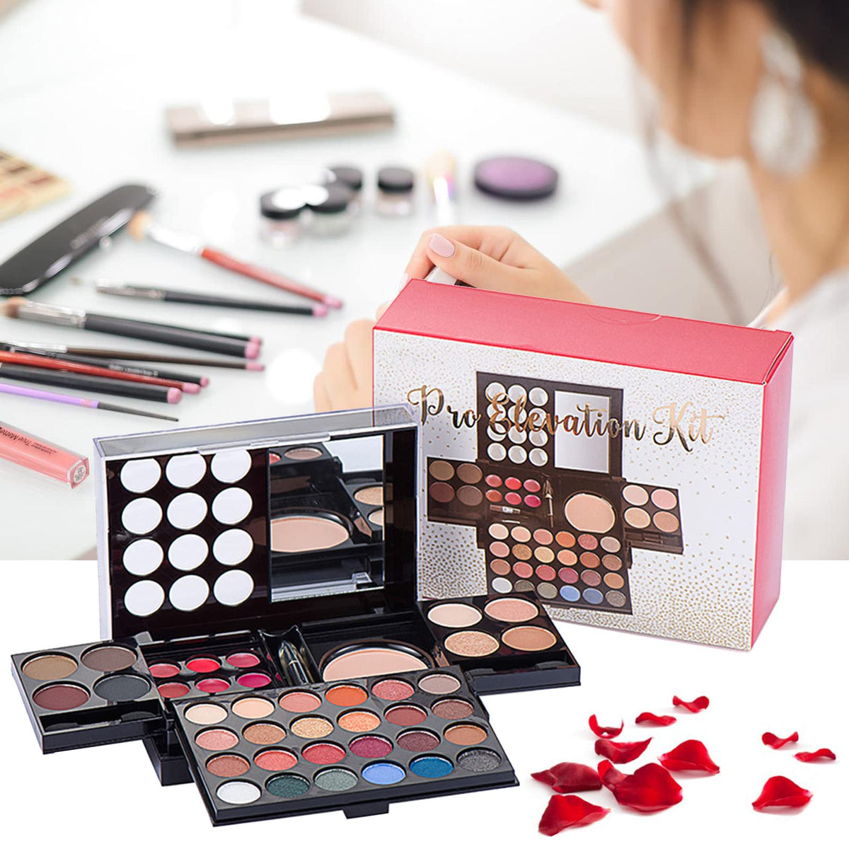 39 Colors Make up Palette Multi purpose Cosmetic Storage - JasCherry Official Imagery - 7