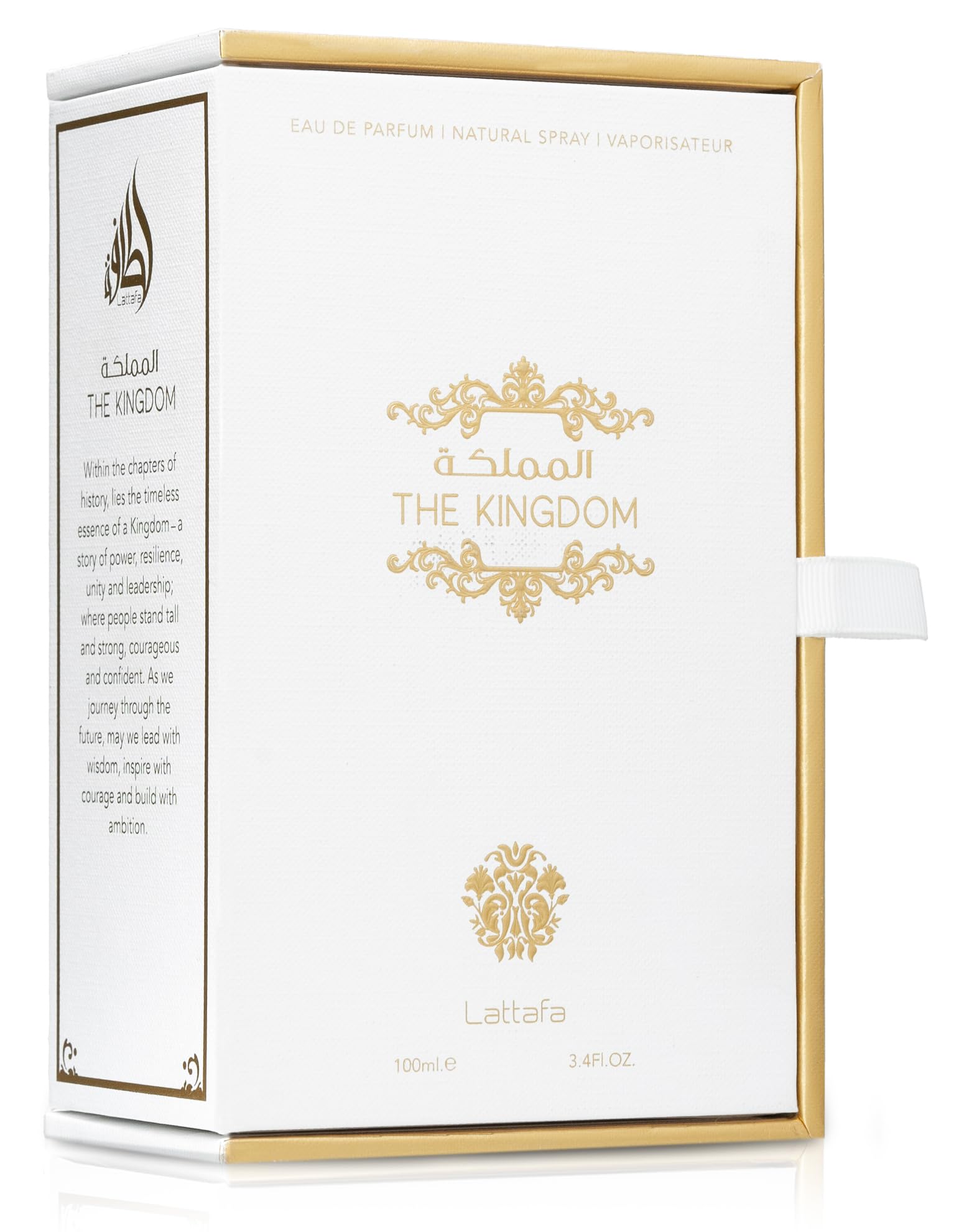 Lattafa The Kingdom Eau De Parfum Spray for Men 3 4 Ounce - Lattafa Official Imagery - 4