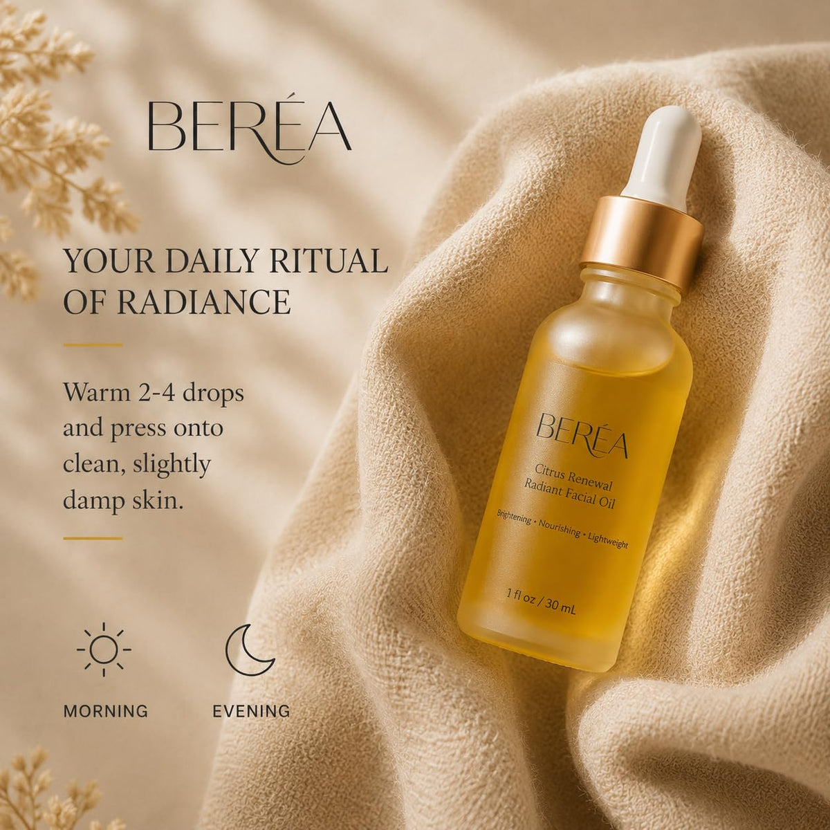 Citrus Renewal Facial Oil - Beréa Official Imagery - 6