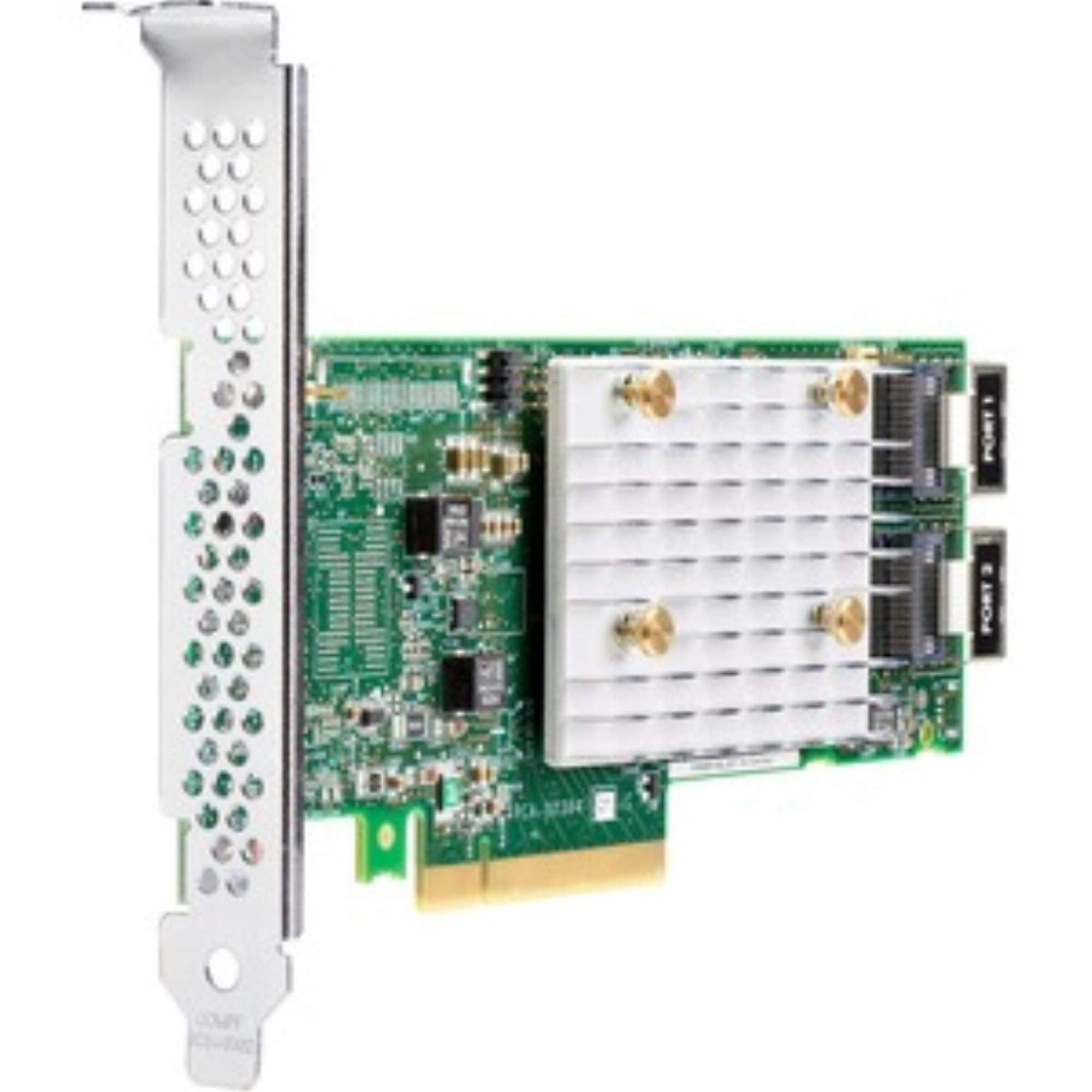 HPE Smart Array E208i-p SR Gen10 Controller - 12Gb/s SAS, Serial ATA/600 - PCI Express 3.0 x8 - Plug-in Card - RAID Supported - 0, 1, 5, 10 RAID Level - 2-8 SAS Port(s) Internal - Linux, PC