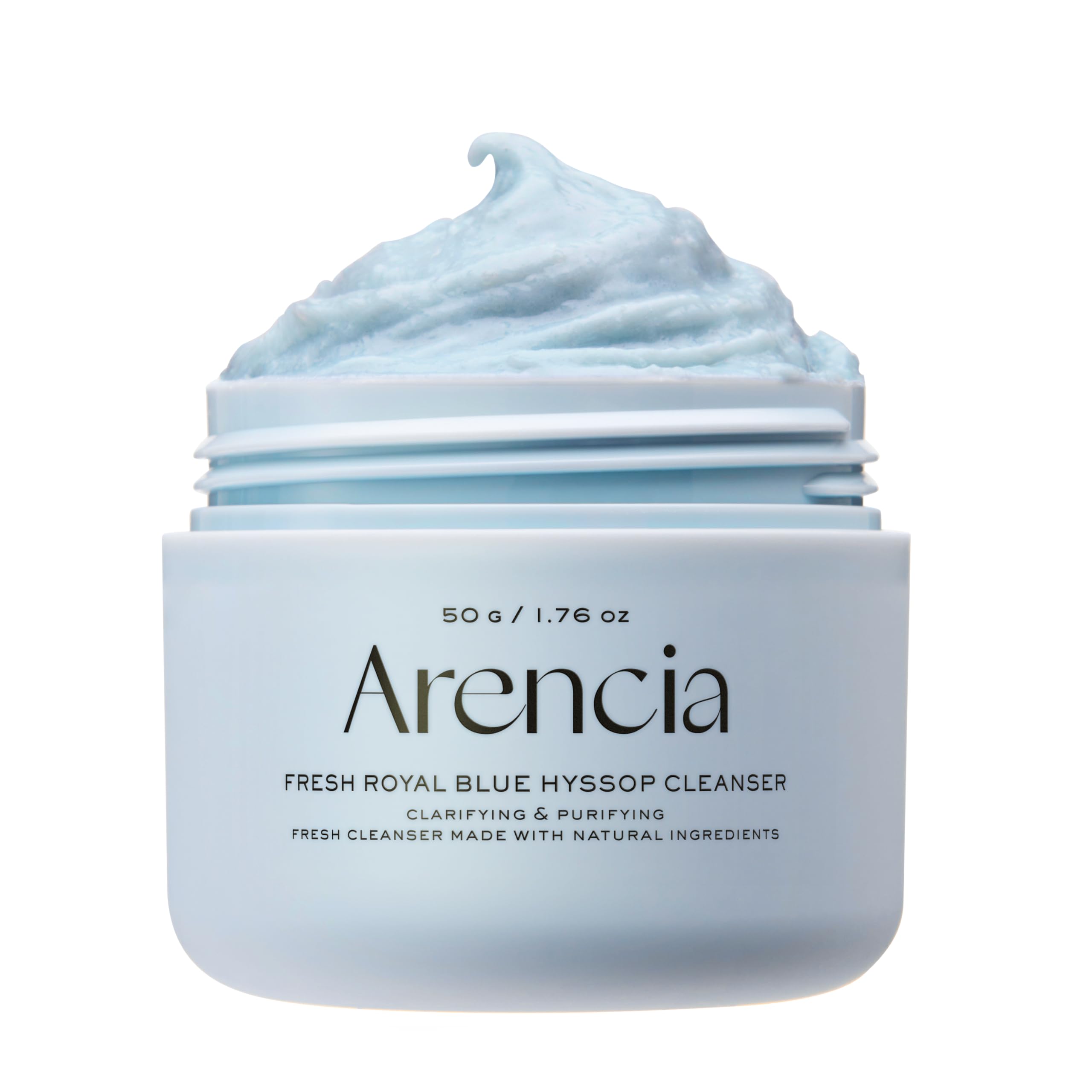 ARENCIA Hyssop Deep-Cleansing Face Scrub & Exfoliator - for All - Product Imagery