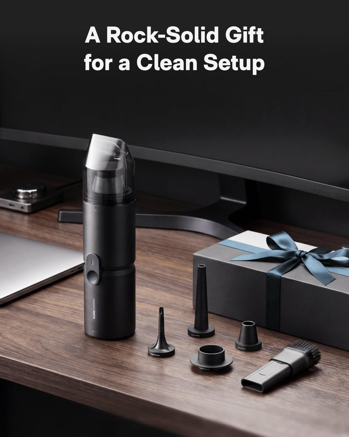 HOTO Handheld Desk Vacuum Cordless Small Vacuum Cleaner - HOTO Official Imagery - 5