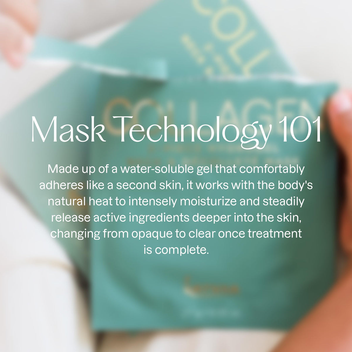 Karuna Collagen Hydrogel Neck Mask 4 Pack - Karuna Official Imagery - 6