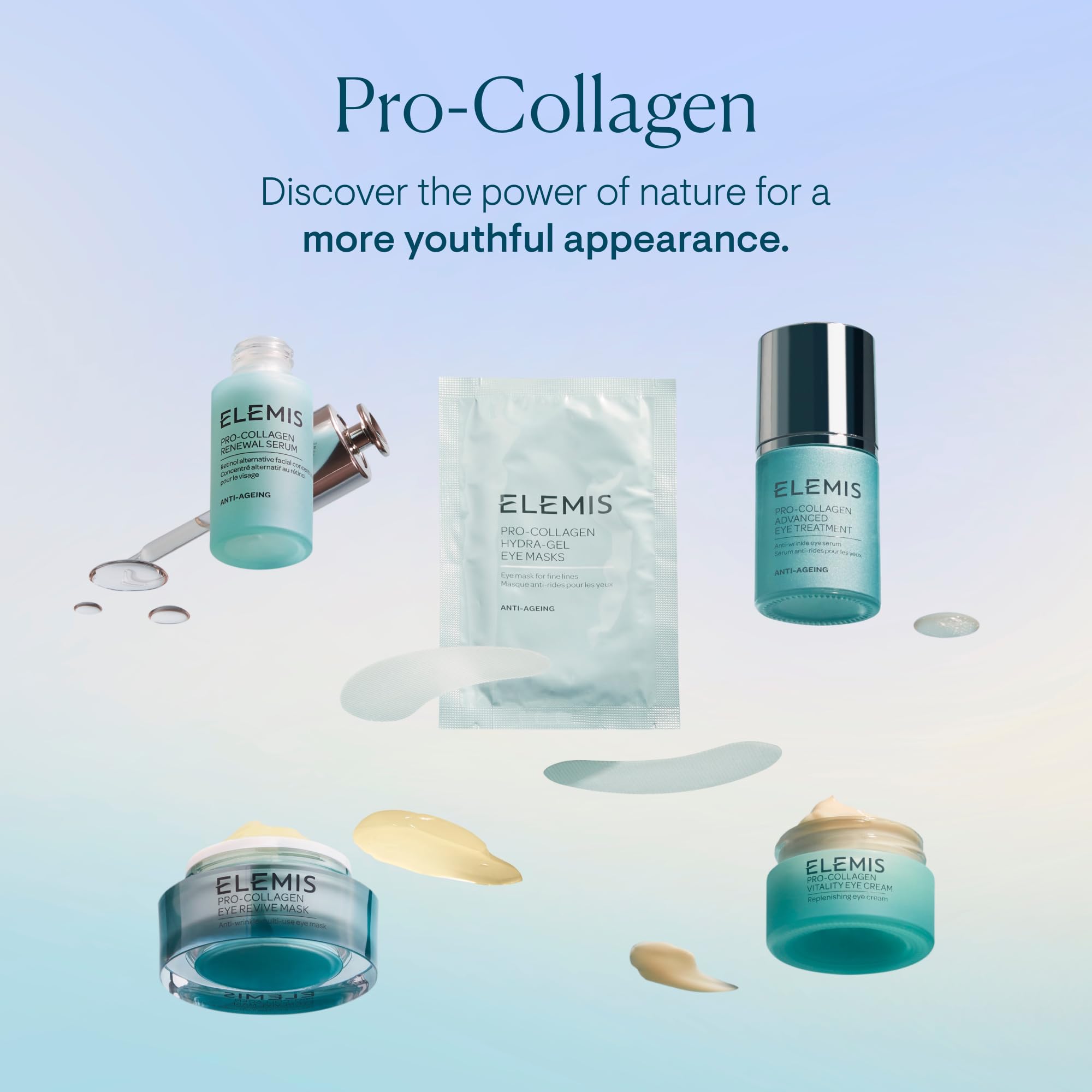 ELEMIS Pro Collagen Hydra Gel Eye Masks Anti Wrinkle patches - Premium Selection Official Imagery - 7