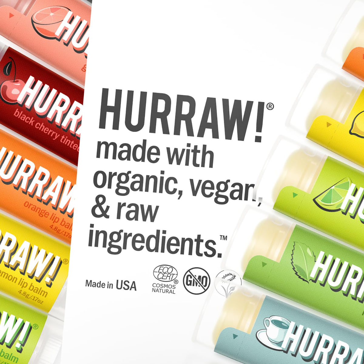Hurraw Moon Night Treatment Lip Balm 5 Pack Organic - HURRAW! Official Imagery - 8