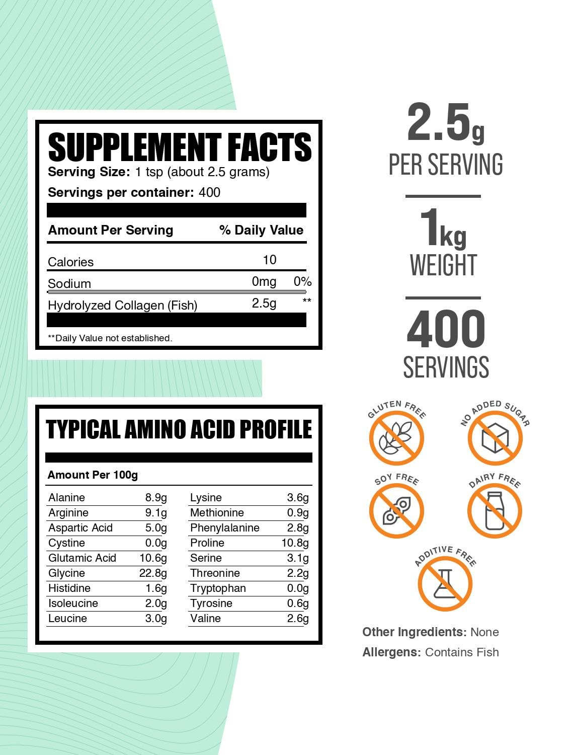 BulkSupplements com Marine Collagen Powder - BulkSupplements Official Imagery - 3