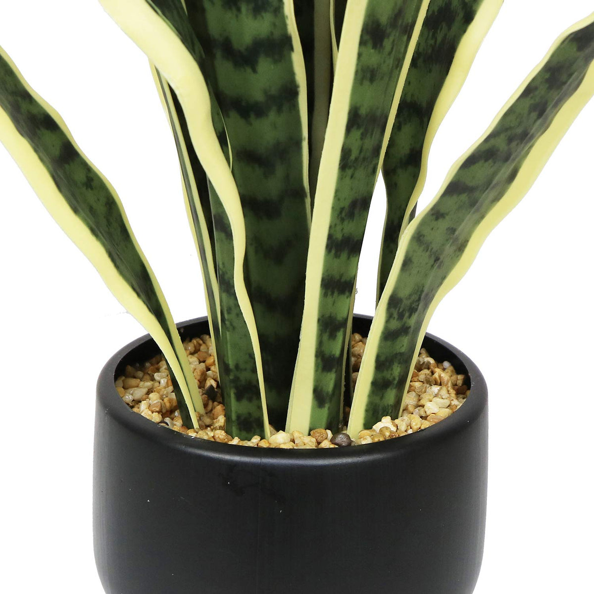 Ollain Artificial Snake Plant with Potted 23 6 Fake Plastic - Ollain Official Imagery - 5