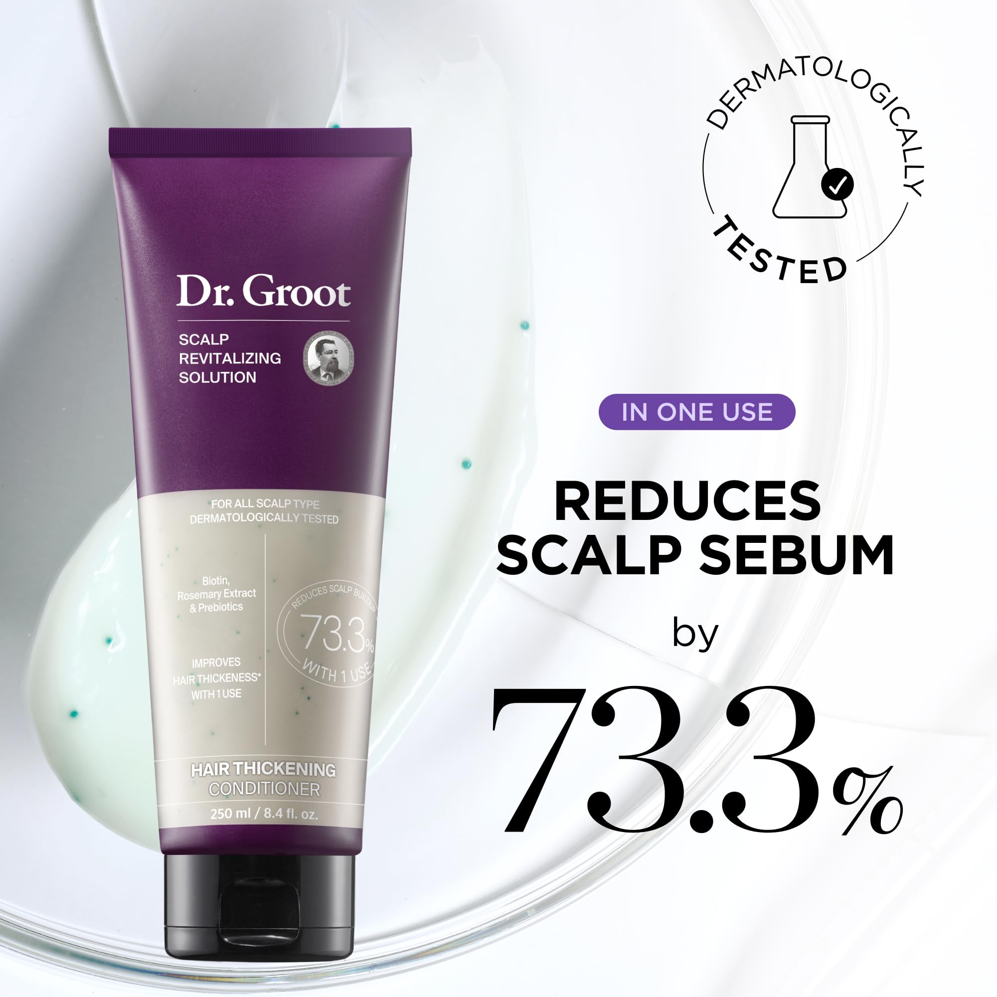 Dr. Groot Thickening Shampoo & Conditioner Set for Hair Loss – Clinical Results - Dr. Groot Official Product View 6