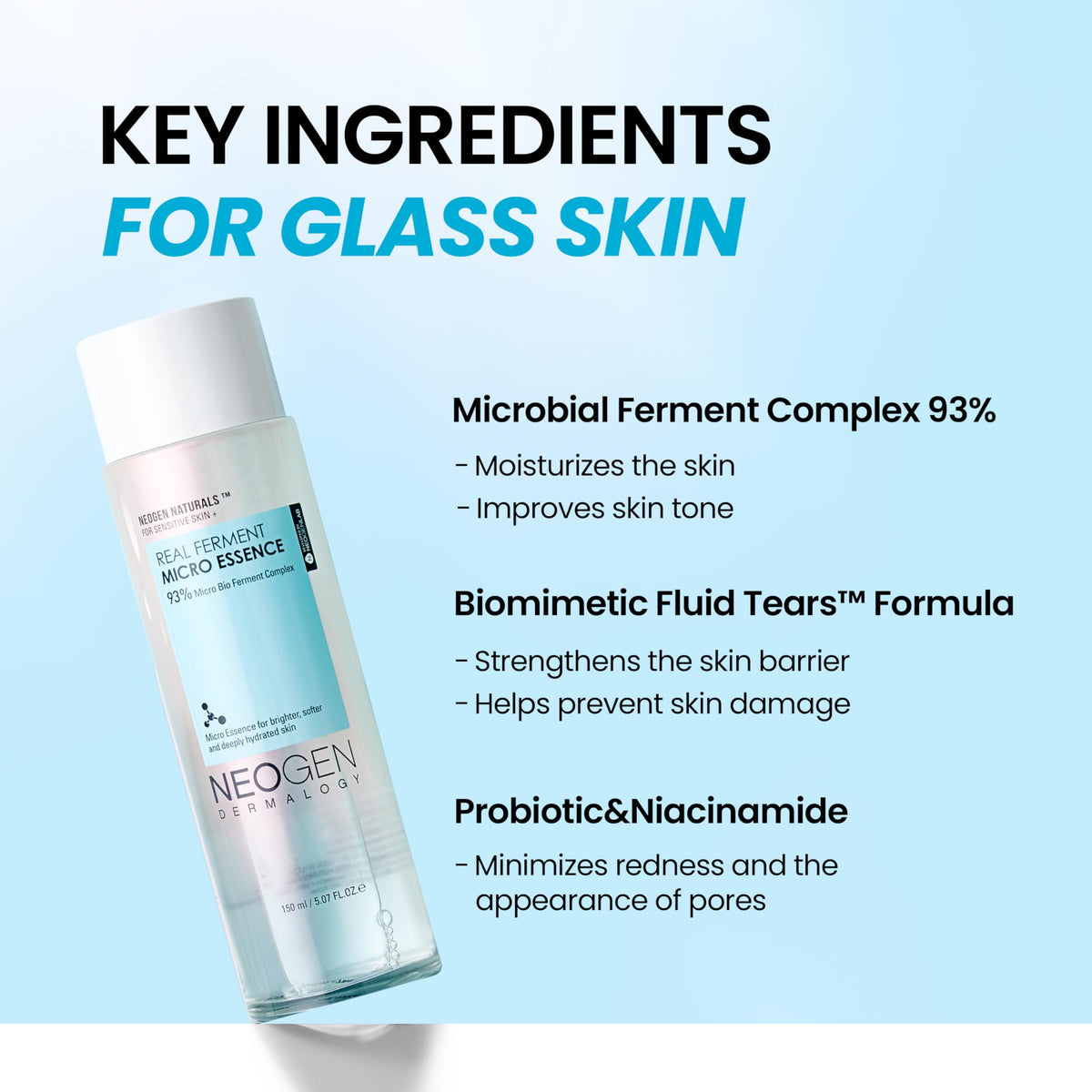 NEOGEN Dermalogy Real Ferment Micro Essence 5 07 oz - DERMALOGY by NEOGENLAB Official Imagery - 5