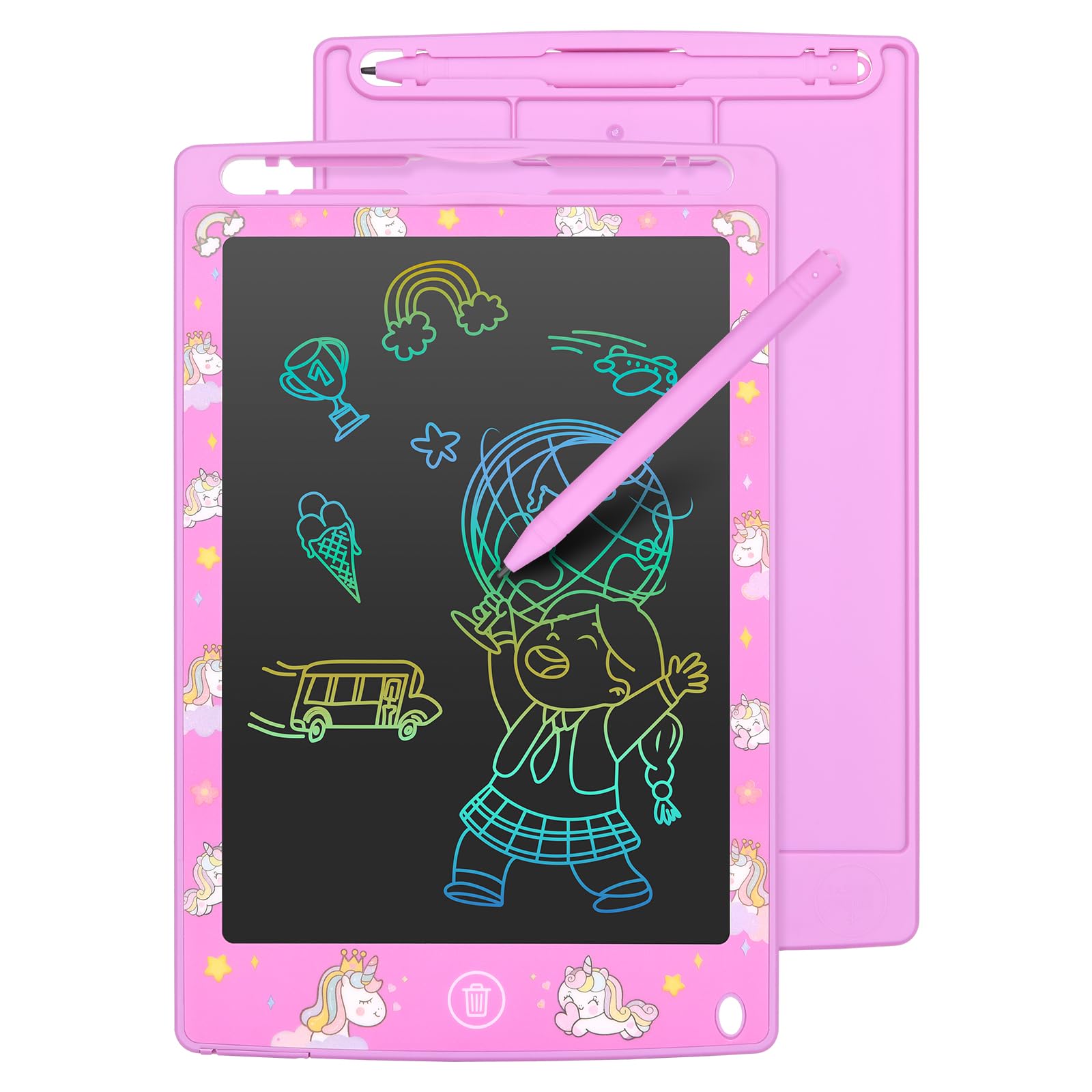 mafiti LCD Writing Tablet 8.5 Inch 2 Pack Colorful Screen Electronic Writing Dra - mafiti Official Product View 8