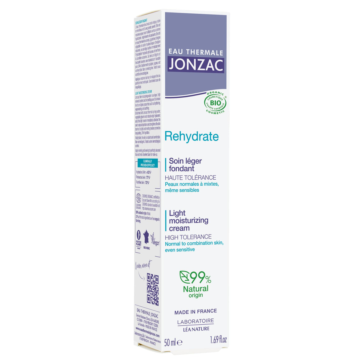 JONZAC Eau Thermale Rehydrate Light Face Cream 24hr - JONZAC Official Imagery - 7