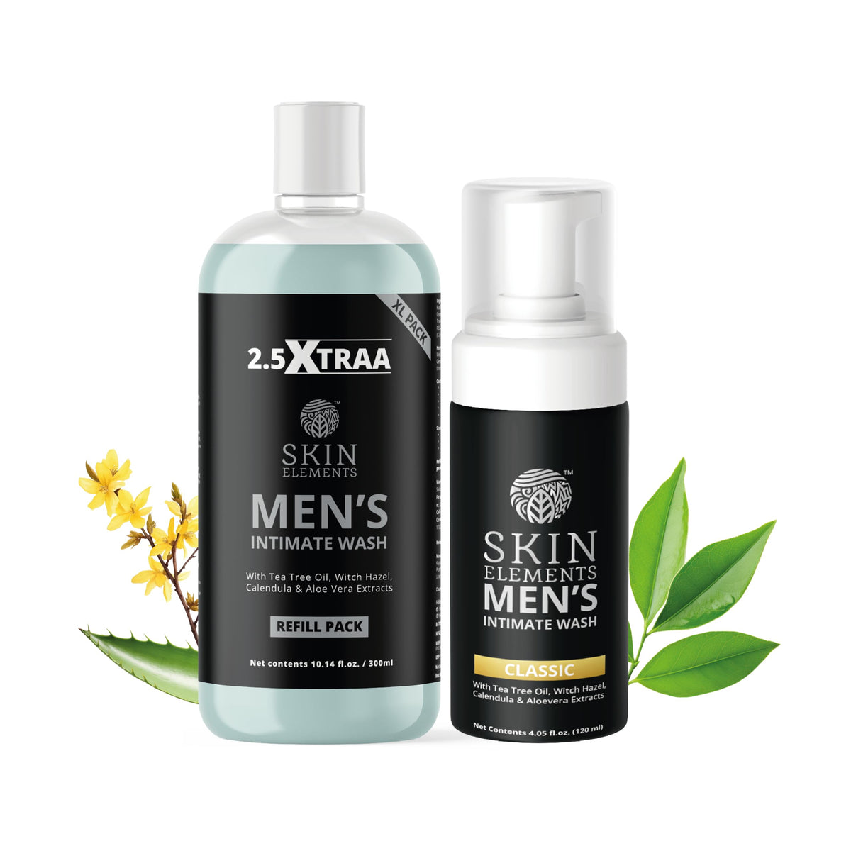 Skin Elements Mens Intimate Wash JUMBO Pack - Skin Elements Official Imagery - 2