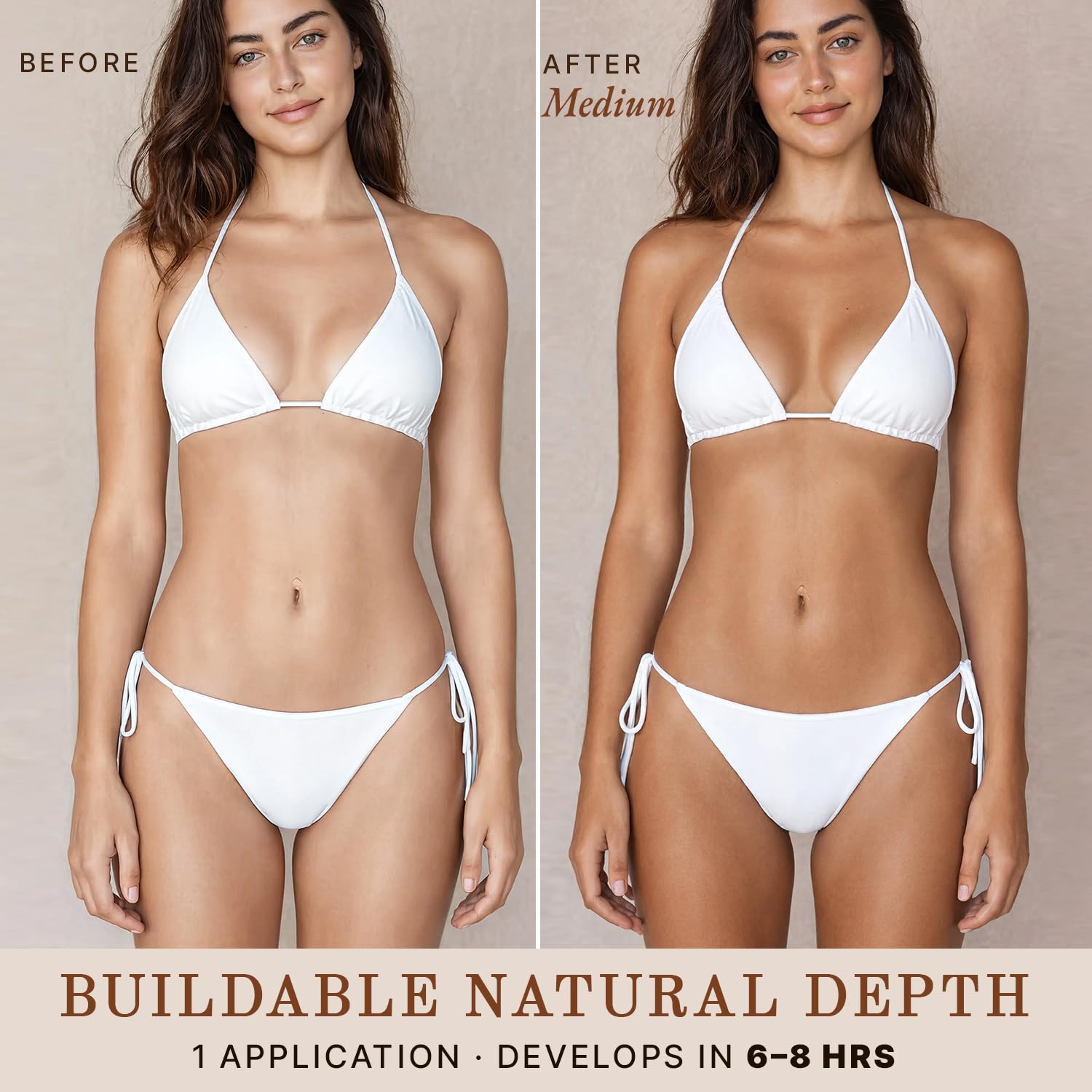 Self Tanner Tanning Mousse Kit - USA Made with Natural, Organic Ingredients - Beauty by Earth Official Product View 3