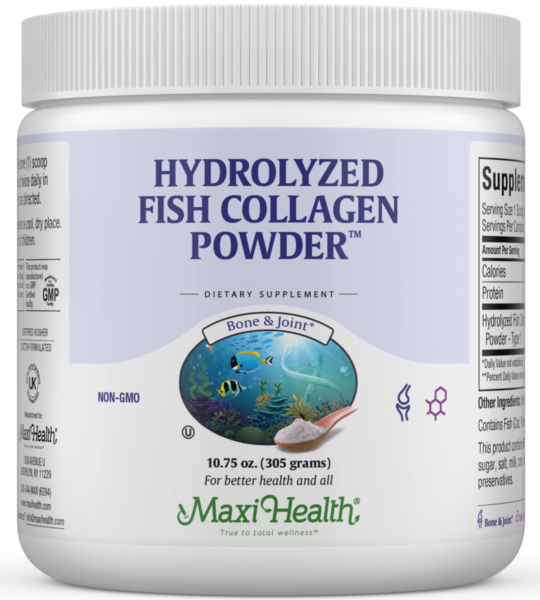 Maxi Health Marine Collagen Peptides Powder Type I - Maxi Health Official Imagery - 2