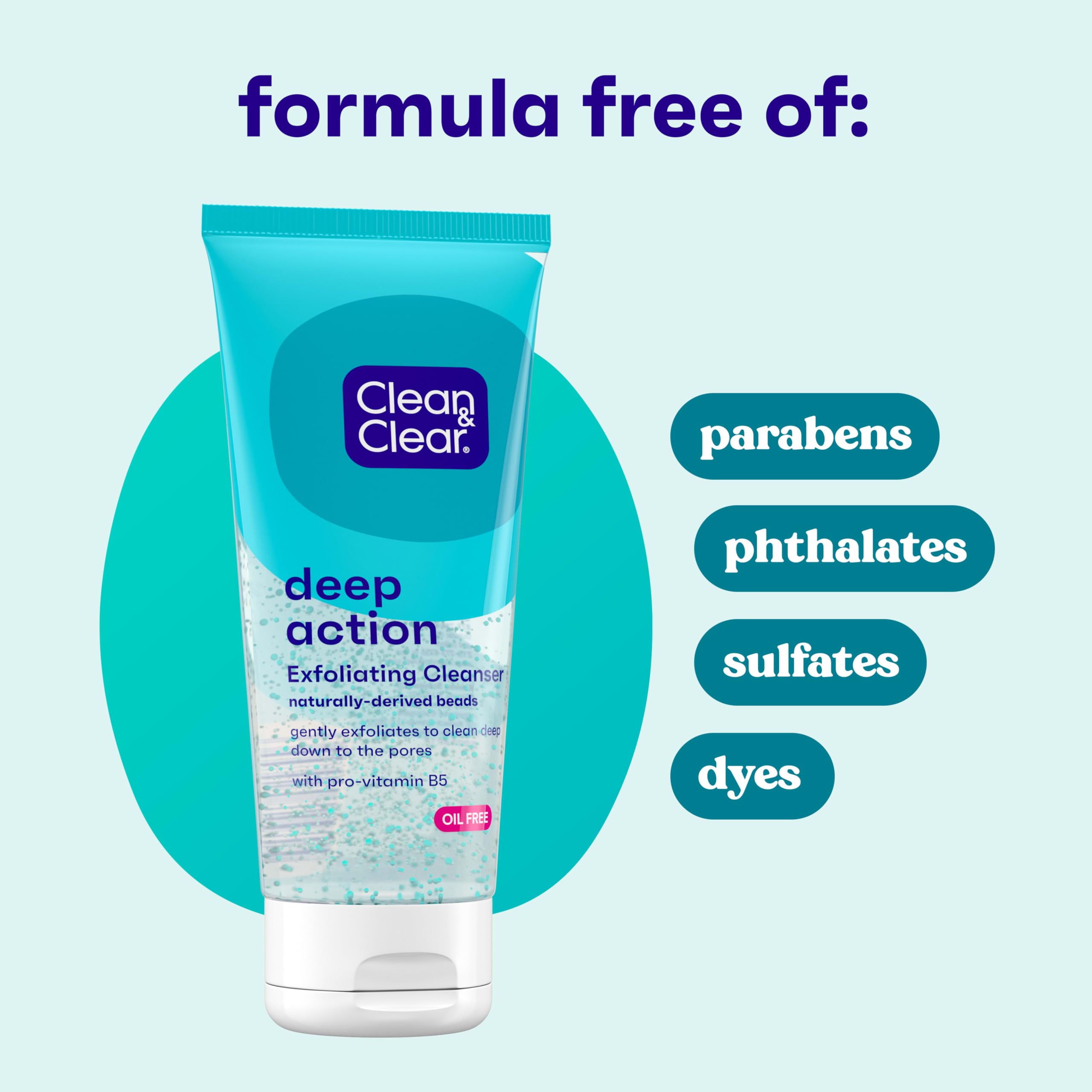 Elefair Tech Clean & Clear Oil - Free Deep Action Exfoliating Facial Cl - Elefair Tech Official Product View 9