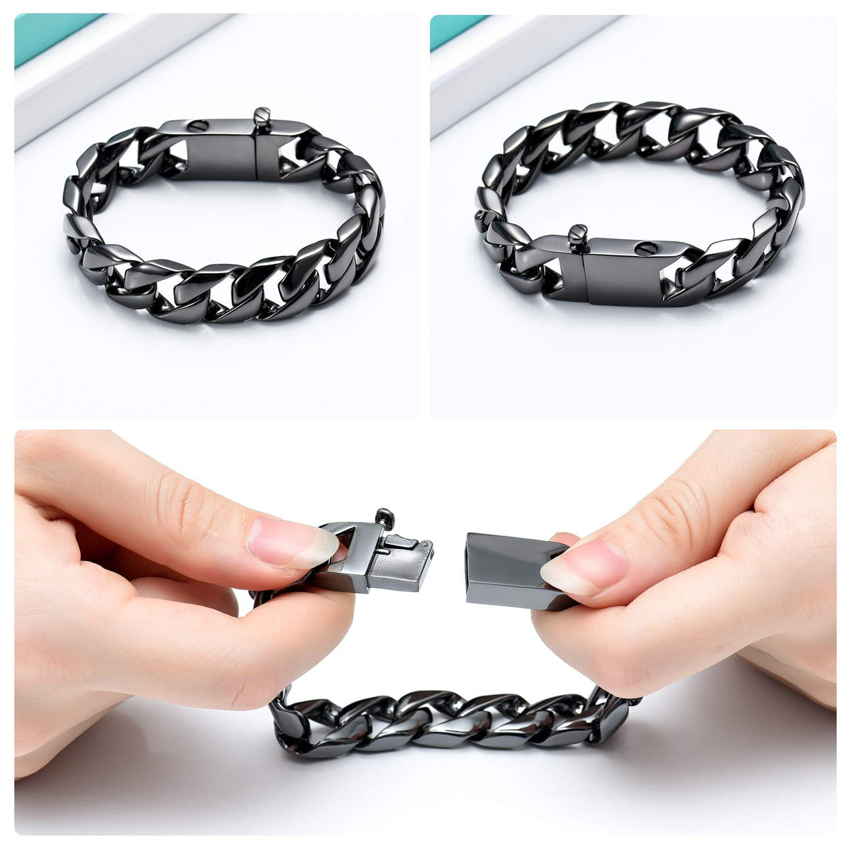 shajwo Cremation Urn Bracelet for Ashes for Men - shajwo Official Imagery - 6