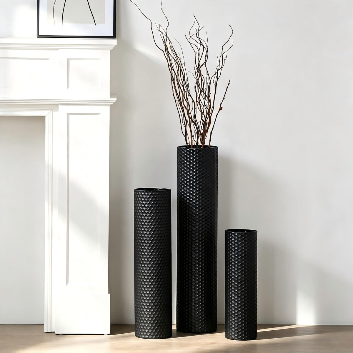 Dnnnii Tall Floor Vases Set of 3 - Dnnnii Official Imagery - 1