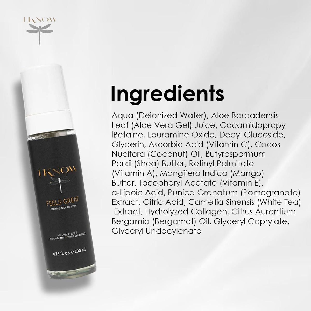 IKNOW FEELS GREAT Foaming Face Cleanser Gentle Facial - IKNOW Official Imagery - 8