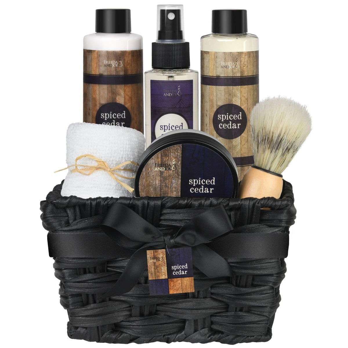 Cherry Blossom Spa Gift Set Bath Body Basket for Women Men - Freida and Joe Official Imagery - 8