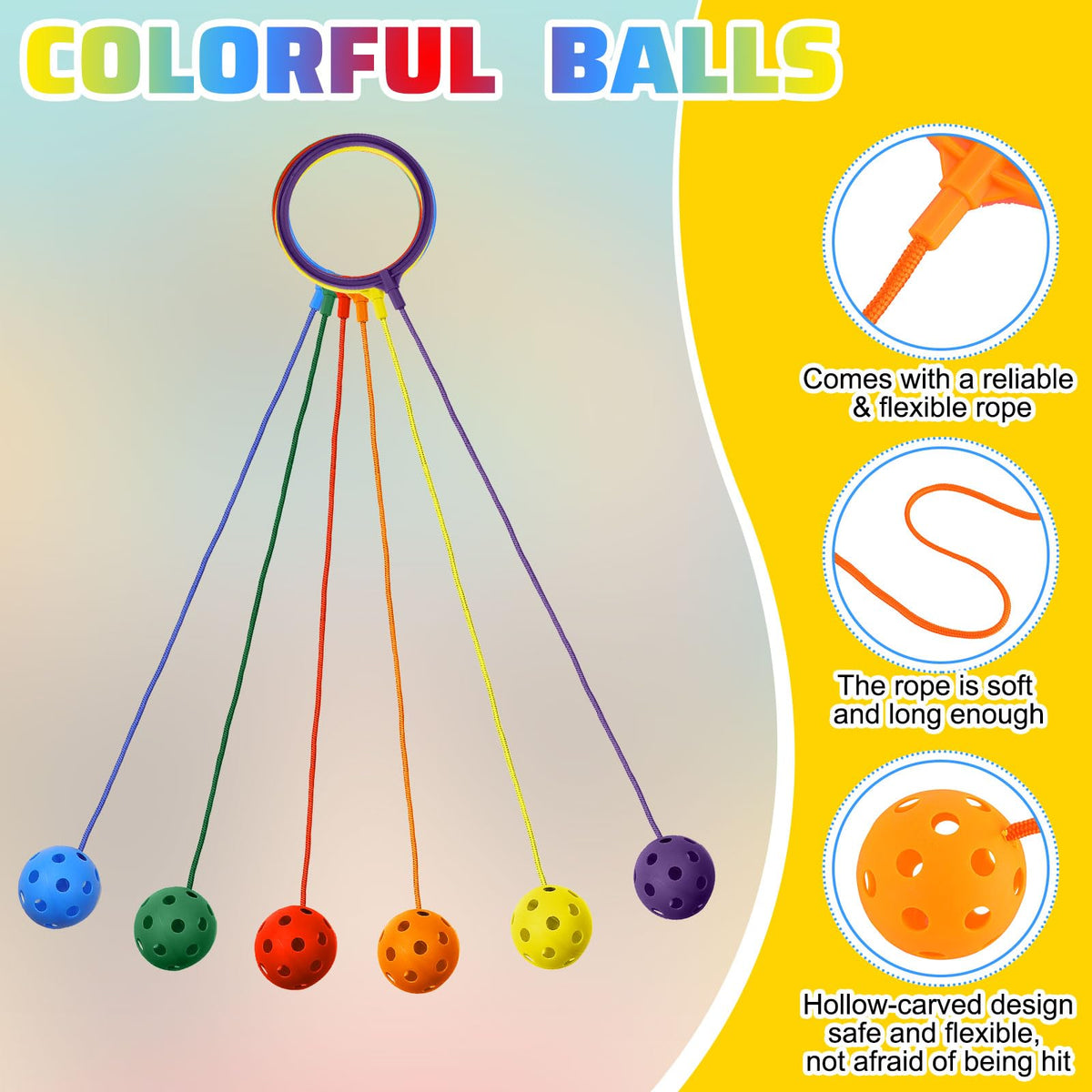 Ankle Skip Ball Toys for Kids Jumper Exercise Equipment - Glimin Official Imagery - 6