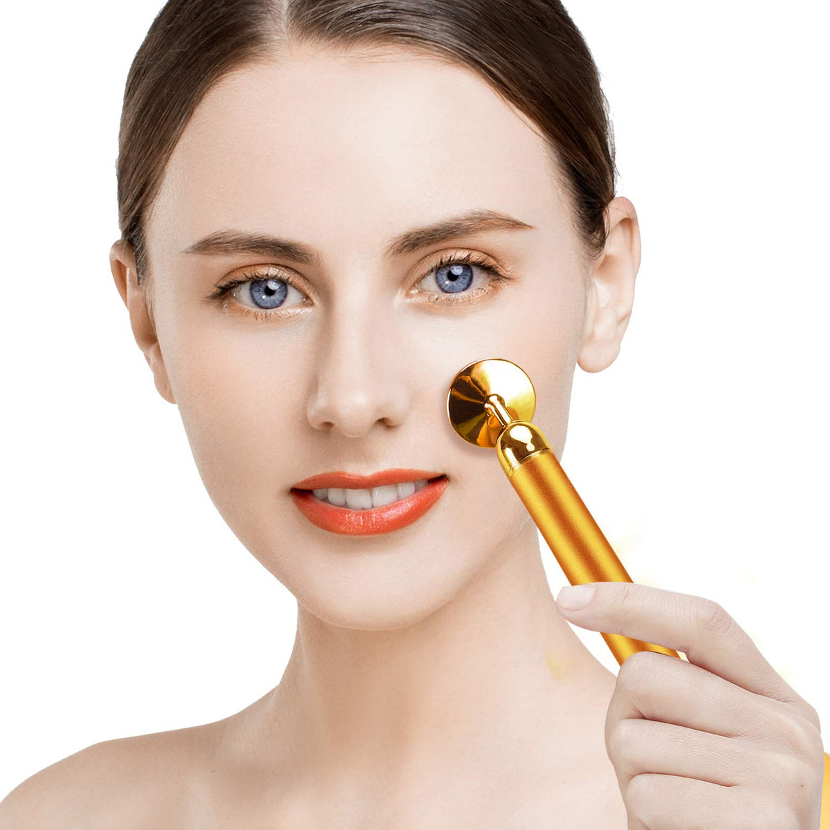3 IN 1 Electric Jade Roller 3D Roller Facial Roller Face - DANGSHAN Official Imagery - 7