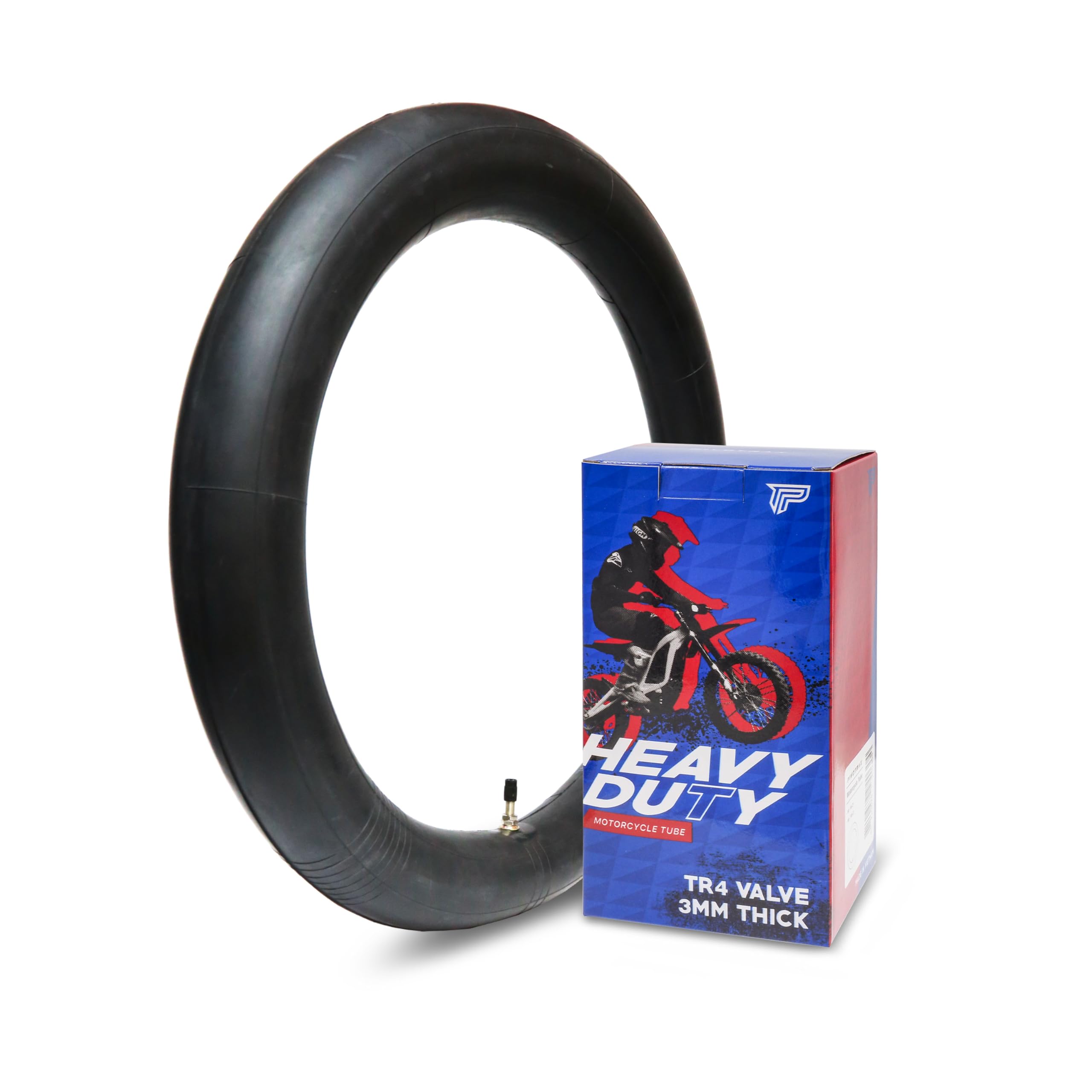 PIVOTRAX-100/90-19   Heavy Duty Motorcycle Tube - 3mm Thick - TR4 - PIVOTRAX Official Product View 1