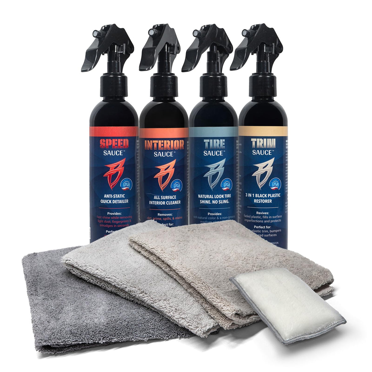 Bling Sauce Platinum Fast 4 Kit Automotive Cleaners Speed - Bling Sauce Official Imagery - 1