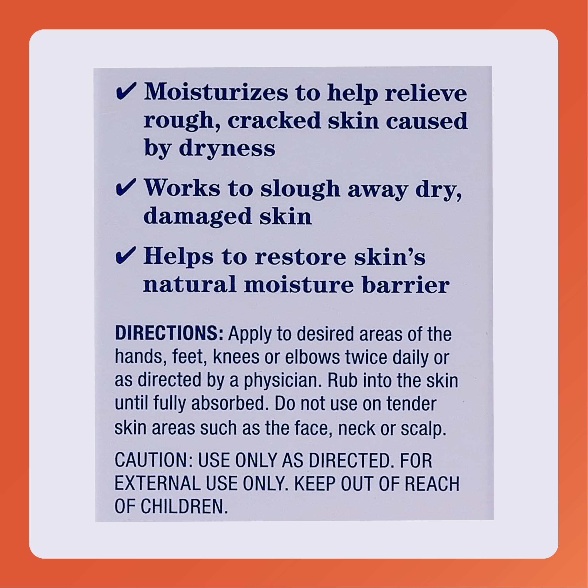 Rugby Urea 20% Intensive Hydrating Cream - Urea Cream for Feet, Hands, Knees, and Elbows - 3 Oz (1 Pack) - RUGBY LABORATORIES Official Product View 8
