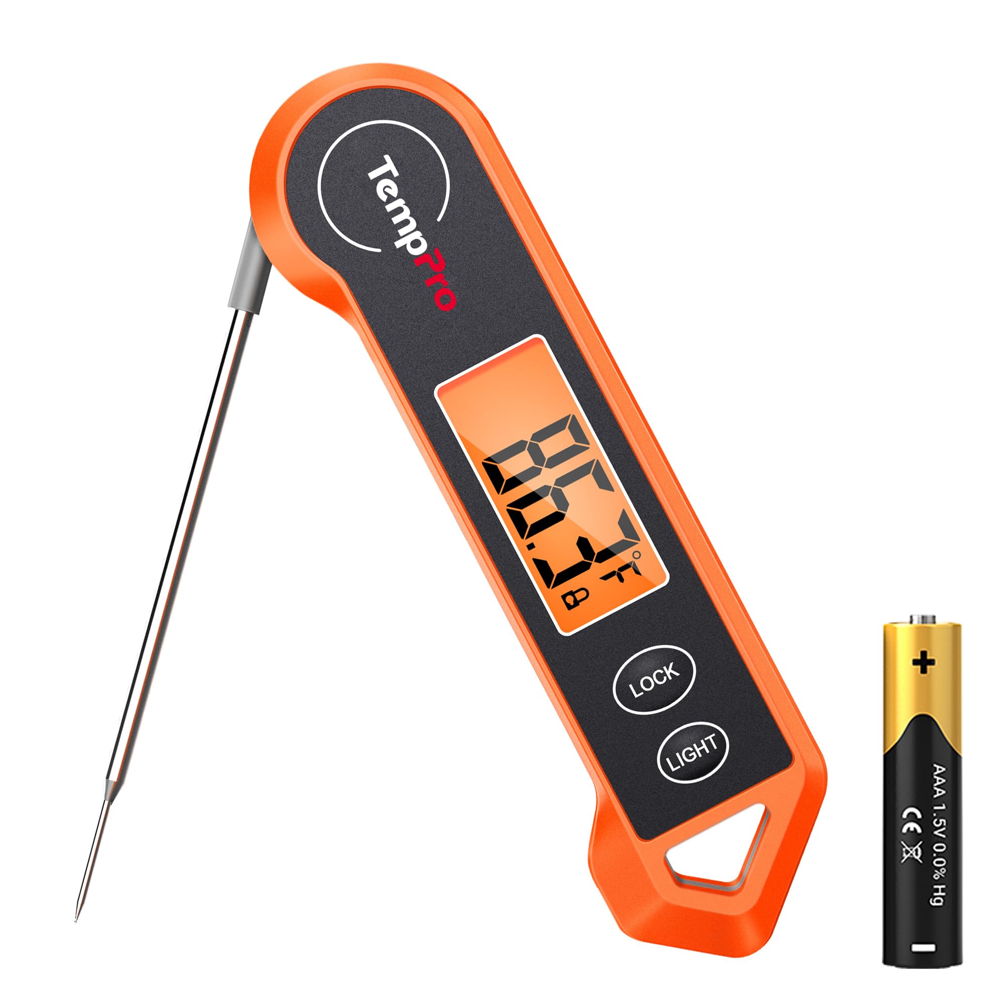 TempPro TP19H 1 Sec Digital Meat Thermometer for Cooking - TempPro Official Product View 1