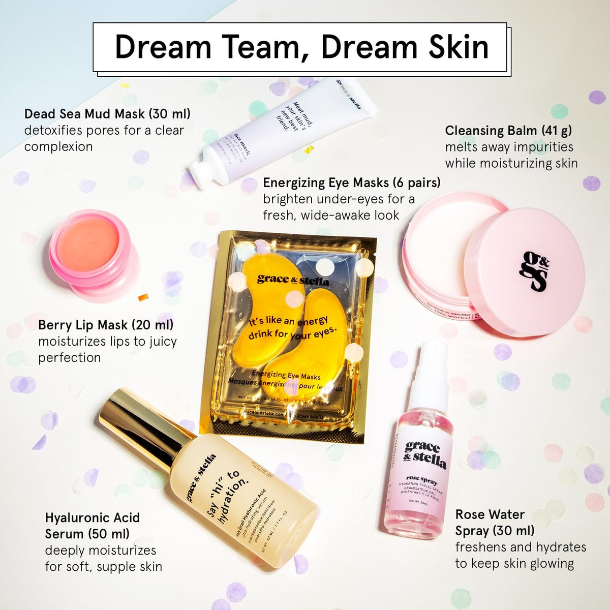 grace stella Award Winning Skin Care Set - grace & stella Official Imagery - 5