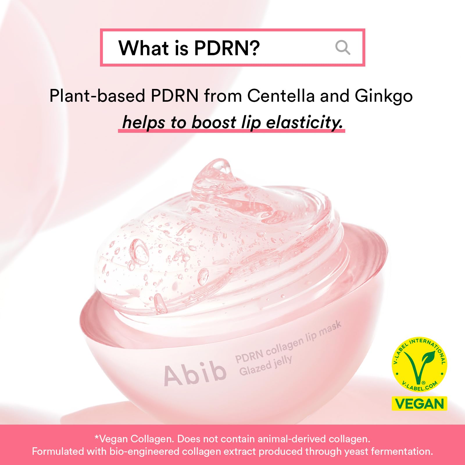 Abib PDRN Vegan Collagen Lip Mask Glazed Jelly 0.38 fl oz | Korean Lip Butter Balm Overnight Sleeping Mask Hydrating Care Moisturizer Treatment for Flakey, Dry Lips - Abib Official Product View 6