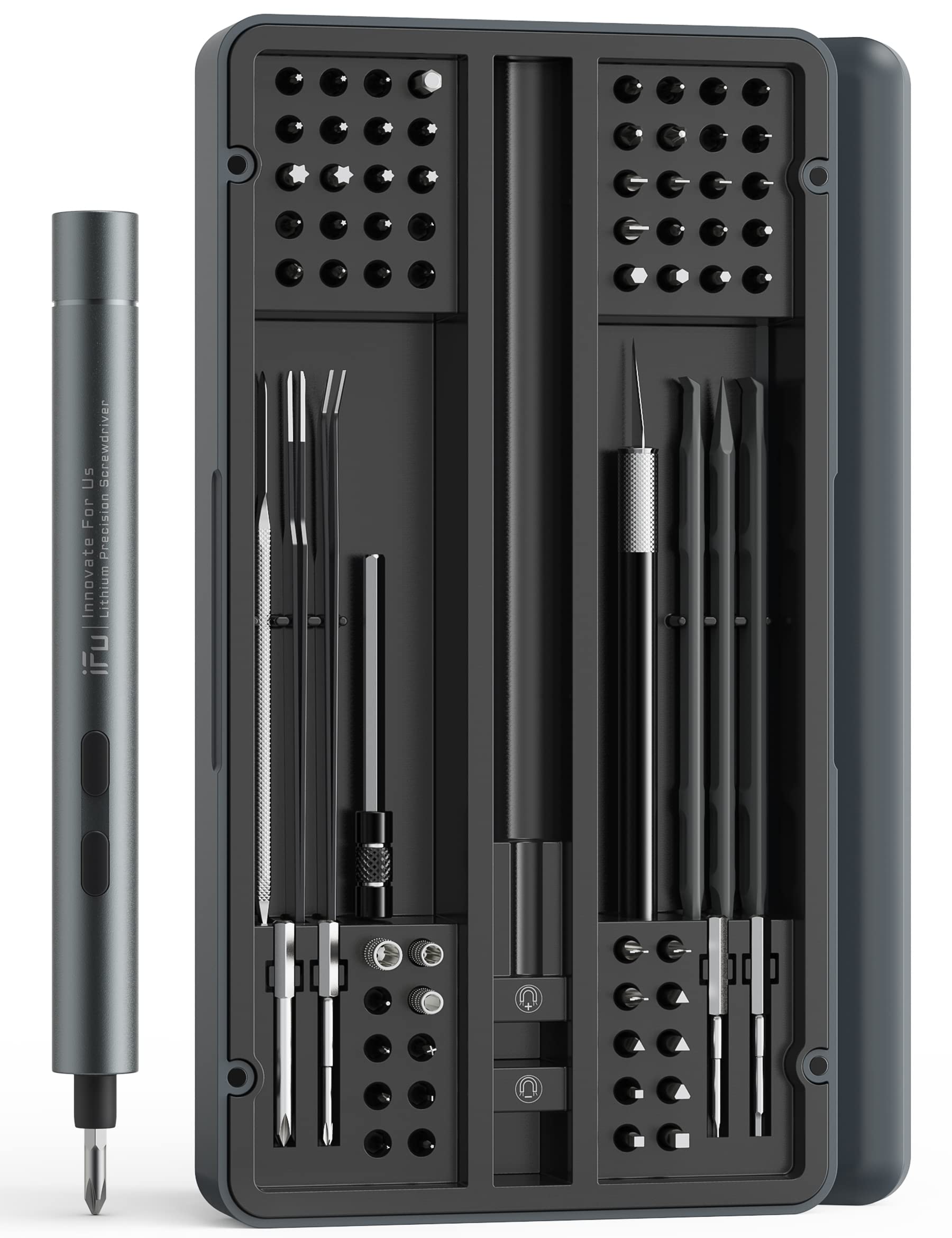 iFu 90-in-1 Electric Screwdriver Kit, Cordless Precision Repair Tool