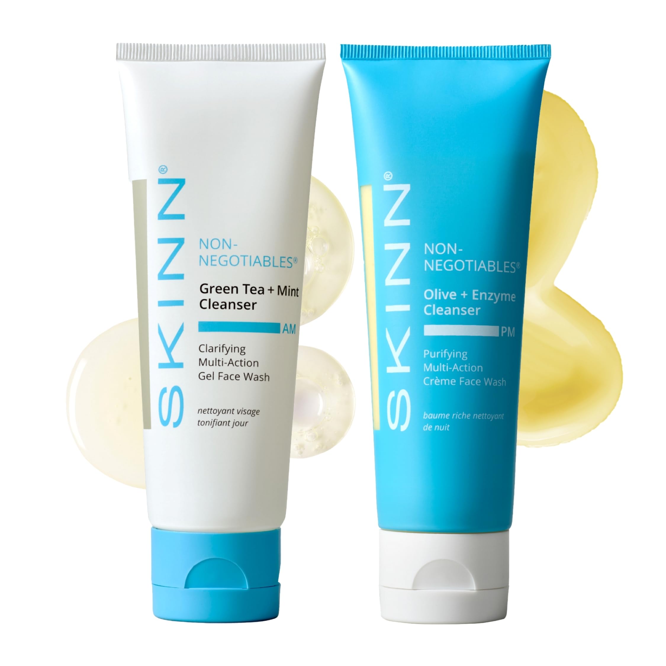 SKINN Day and Night Face Wash Set - SKINN Official Imagery - 2