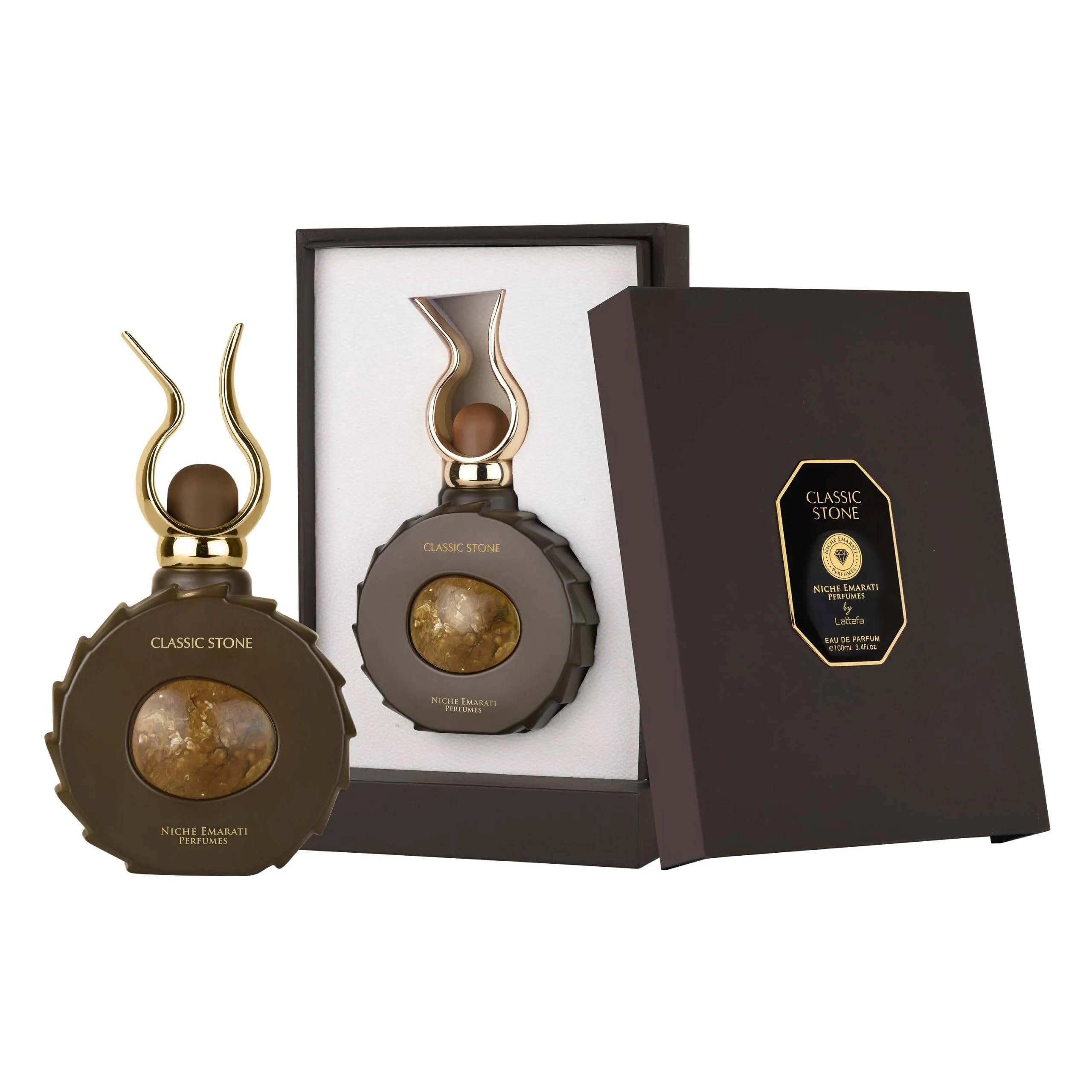 Lattafa Niche Emarati Classic Stone Eau de Parfum 100ml | Unisex - Product Imagery