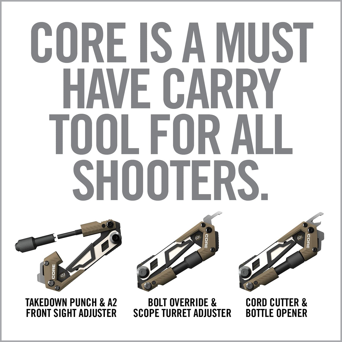 Real Avid Gun Multi Tool CORE Tactical Rifle Tool EDC Tools - Real Avid Official Imagery - 4