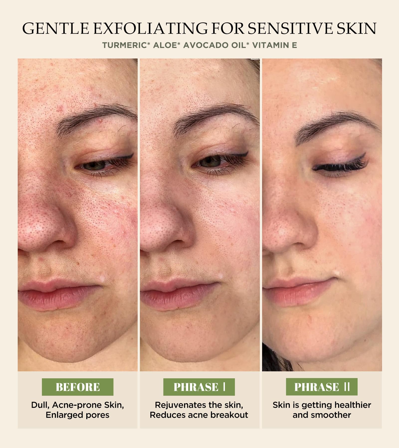Srripo Revitalizing Exfoliation Face Scrub with Vitamin C and Turmeric – Gentle - Srripo Official Product View 5