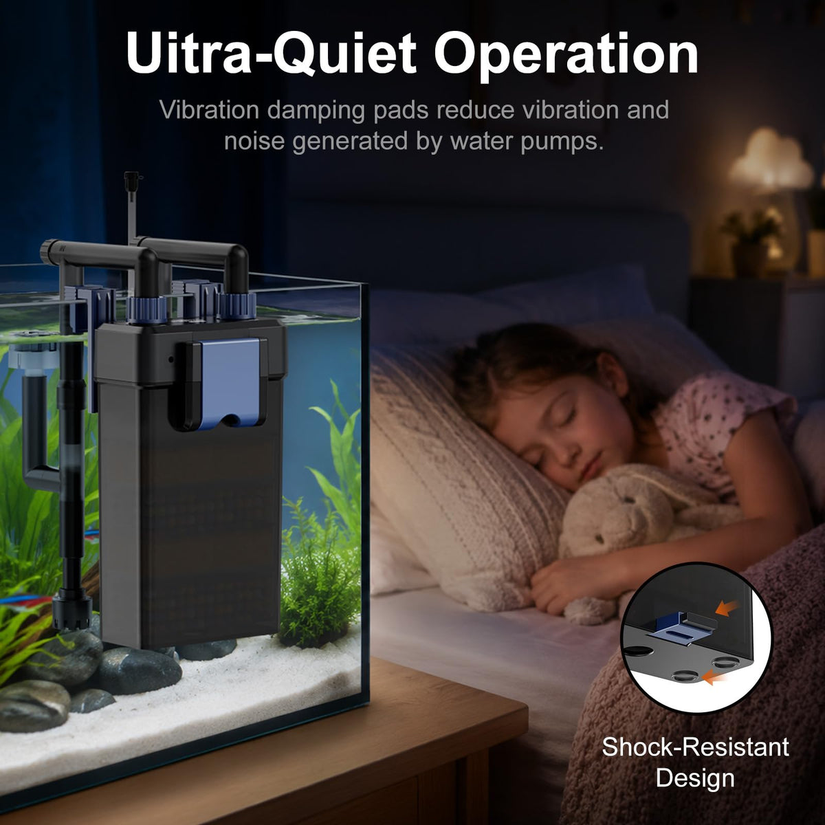 Hang On Back Aquarium Filter - SYSENCIAGA Official Imagery - 8