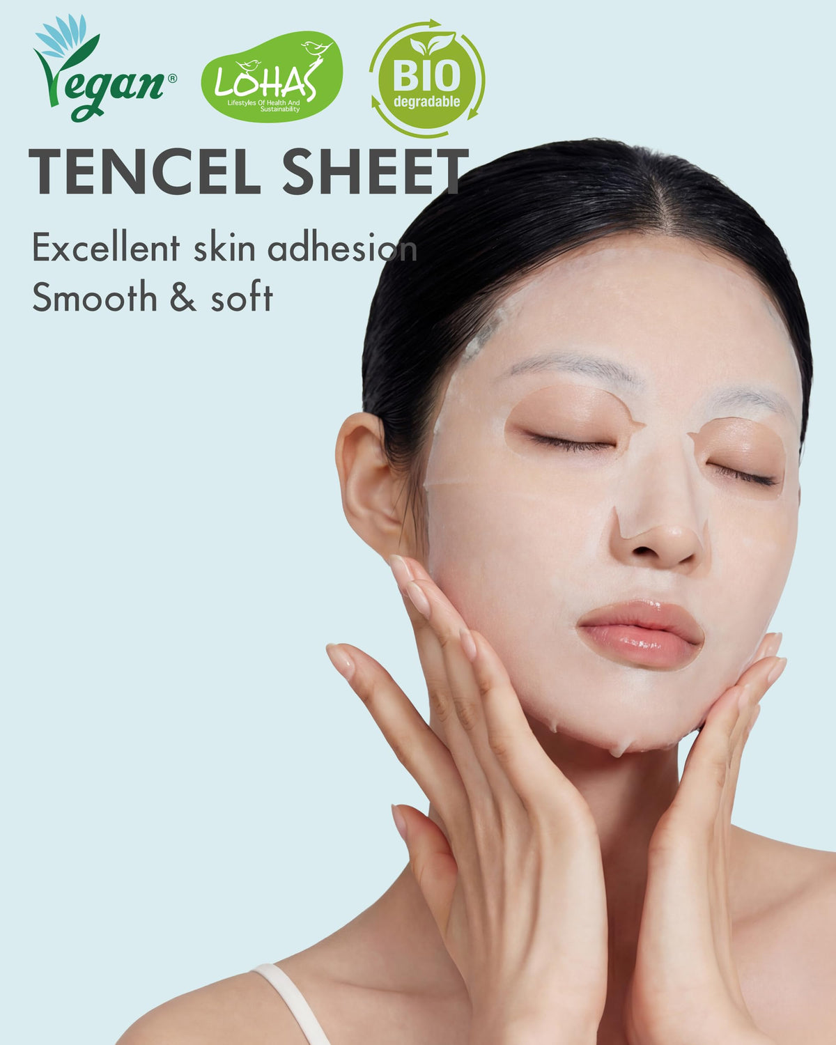 DERMAL Korean Cica Madecassoside 5 Minute Daily Sheet Mask - DERMAL Official Imagery - 6