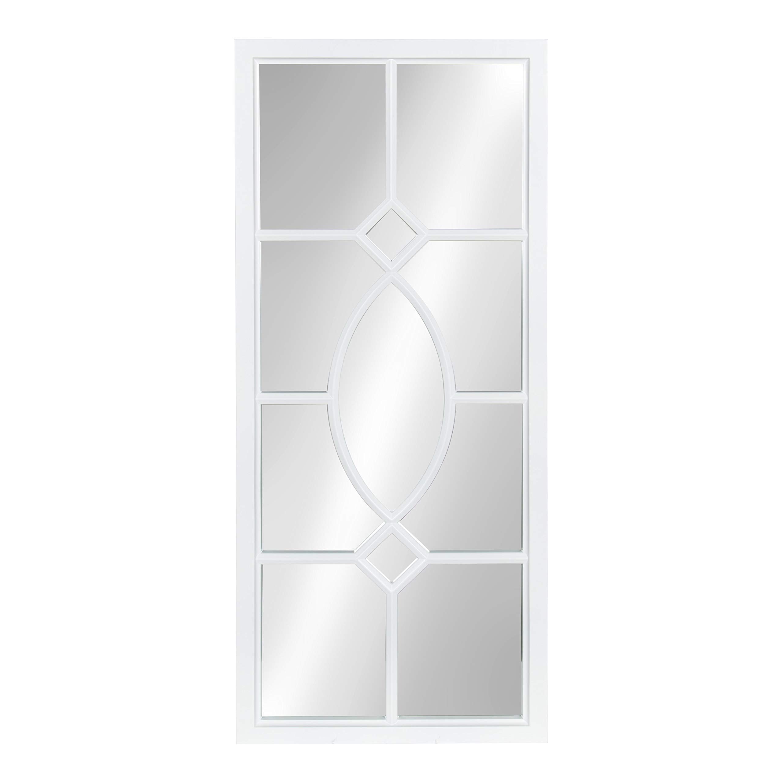 Kate and Laurel Cassat Casual Modern Window Wall Accent Mirror, - Product Imagery
