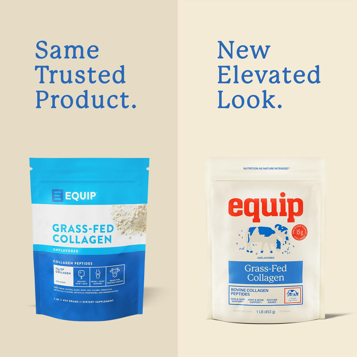 Equip Foods Grass Fed Collagen Powder - Equip Official Imagery - 3