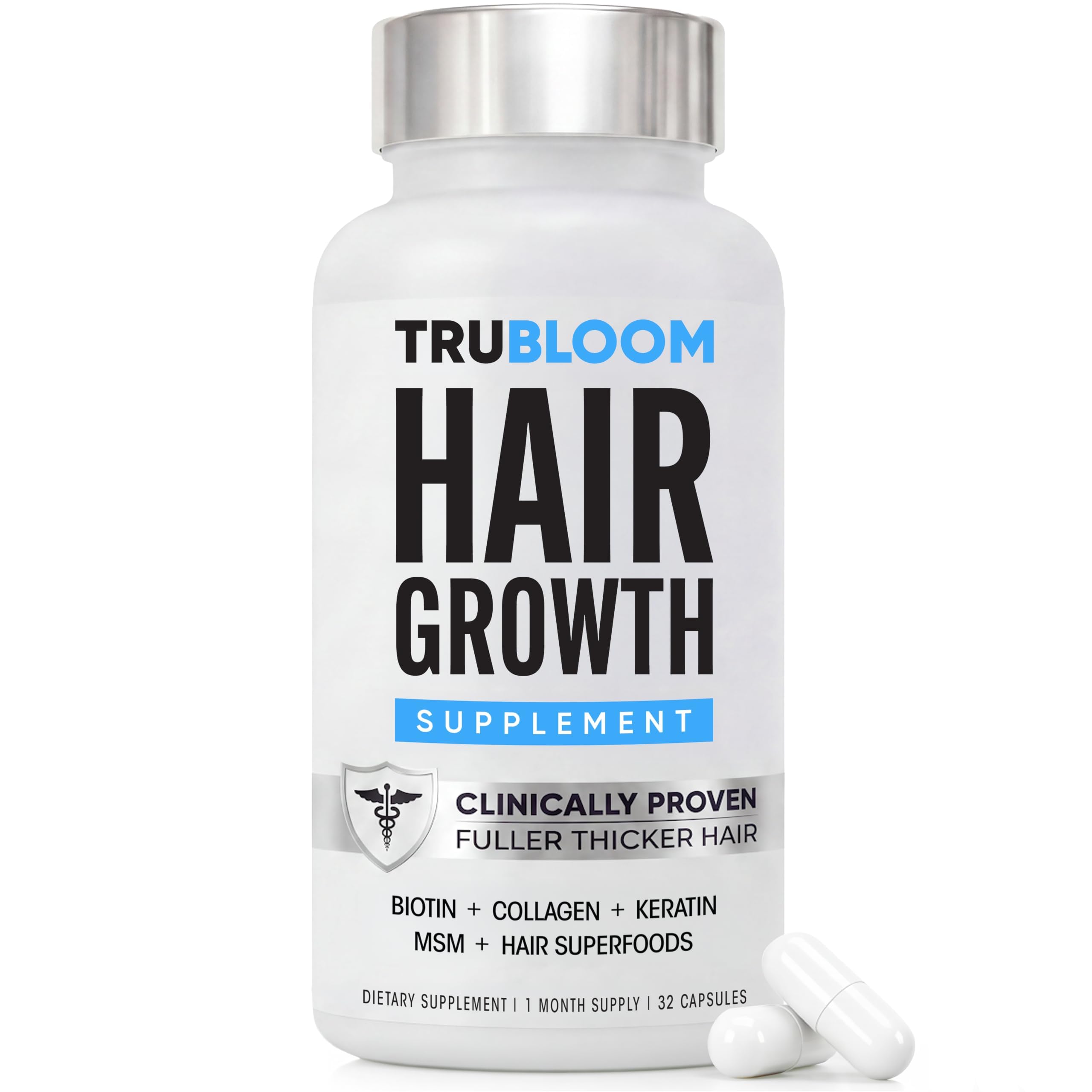 TRU BLOOM Hair Vitamins for Women and Men - TRU BLOOM Official Imagery - 2